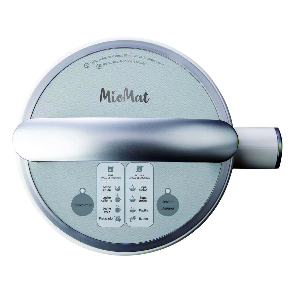 Máquina Para Leches Vegetales, Leche De Almendras, Leche De Arroz, Sopas, Cremas Y Batidos 8 Programas Miomat Classic image number 3.0