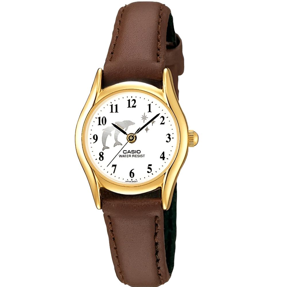 Reloj Casio De Mujer Cuero Golden Edition Ltp-1094q-7b9rdf image number 0.0