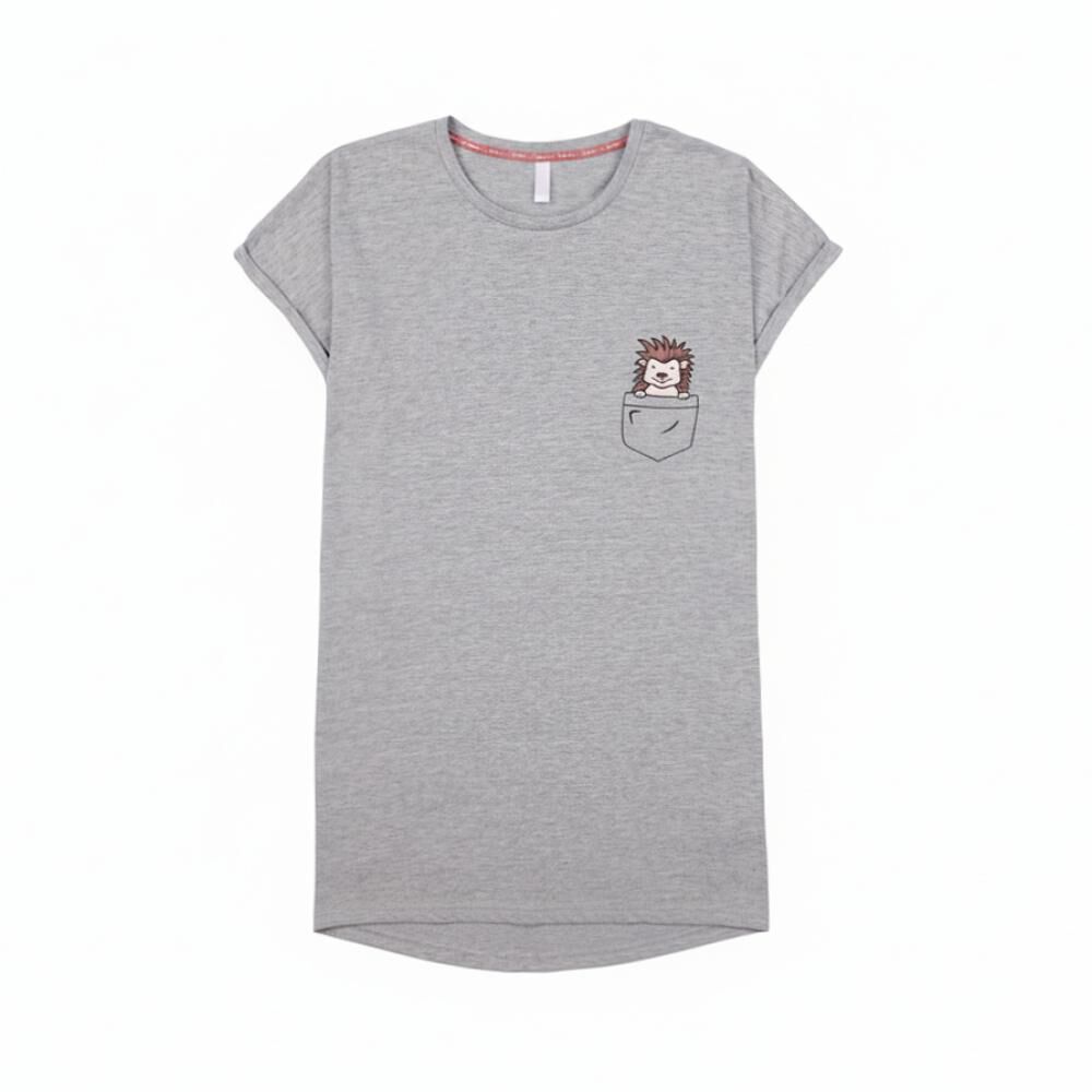 Camisola Lisa Con Dise&ntilde;o Manga Corta Mujer Freedom image number 0.0