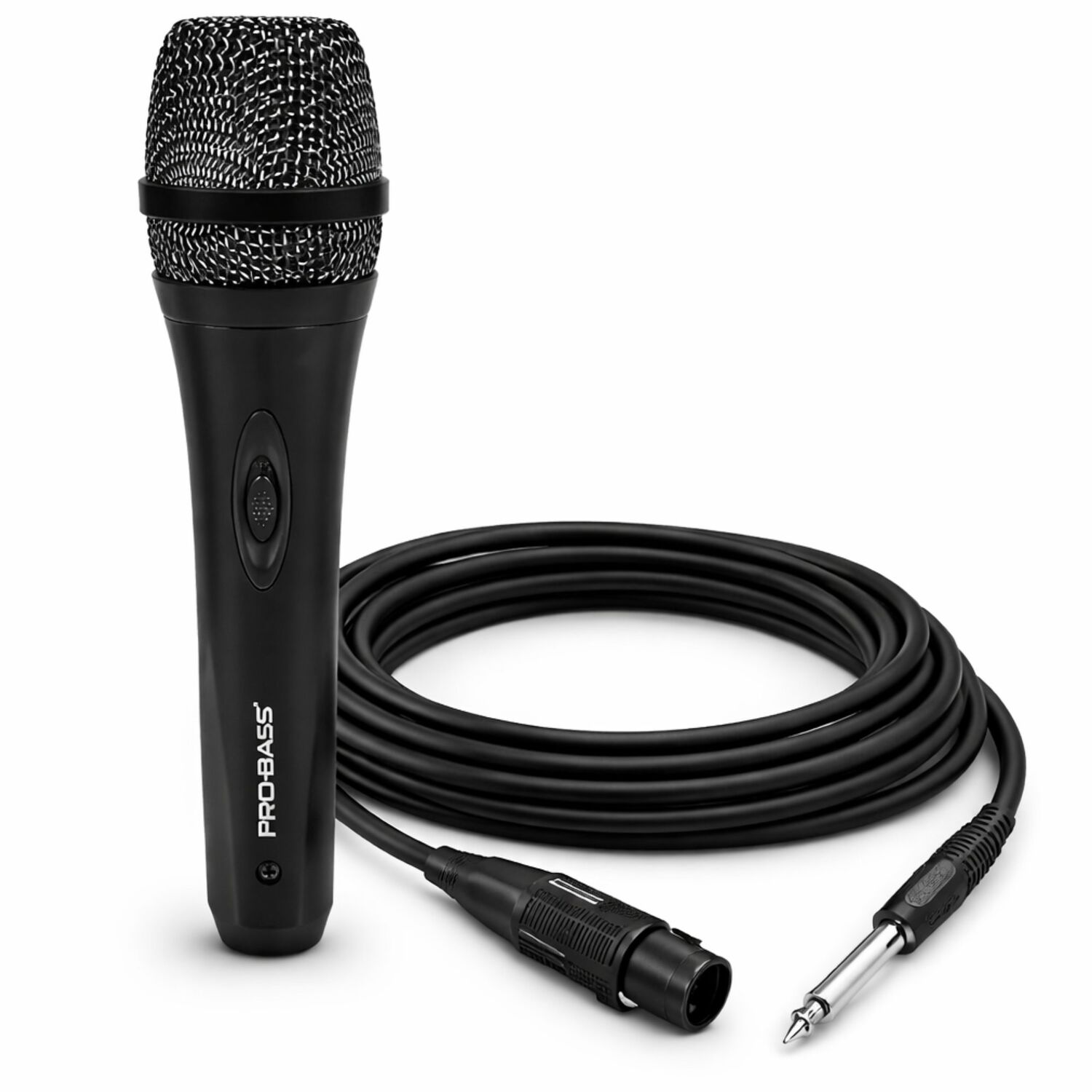 Micr&oacute;fono Profesional Din&aacute;mico 3mt Pro-bass (aux 6.3 Mm) image number 4.0