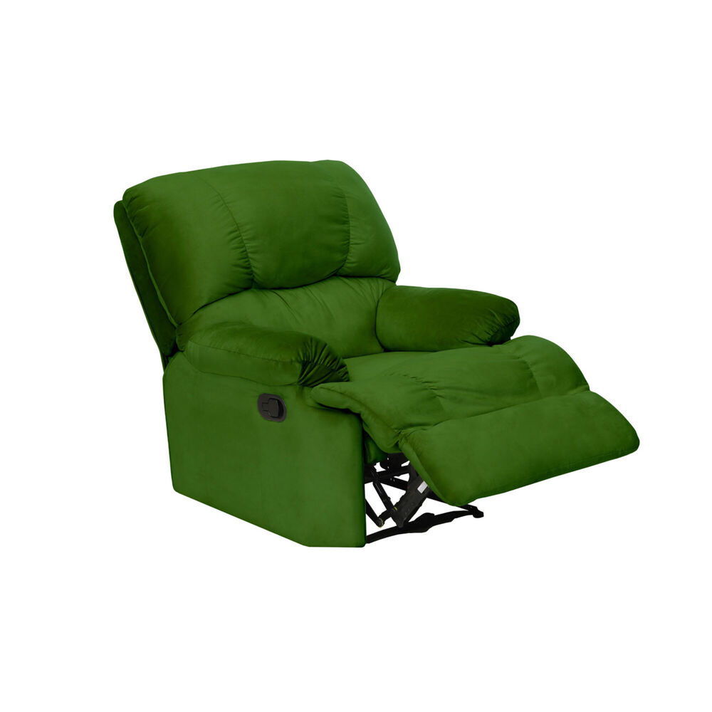 Bergere Perugia Reclinable Tela Velvet Verde image number 1.0