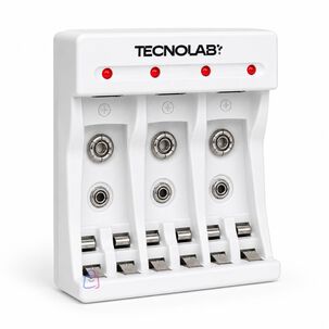 Cargador Pilas Usb-c Aa Aaa 9v Con Led - Ps