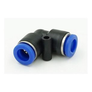 Conector Rapido Neumatico Union Codo 8mm 2 Vias