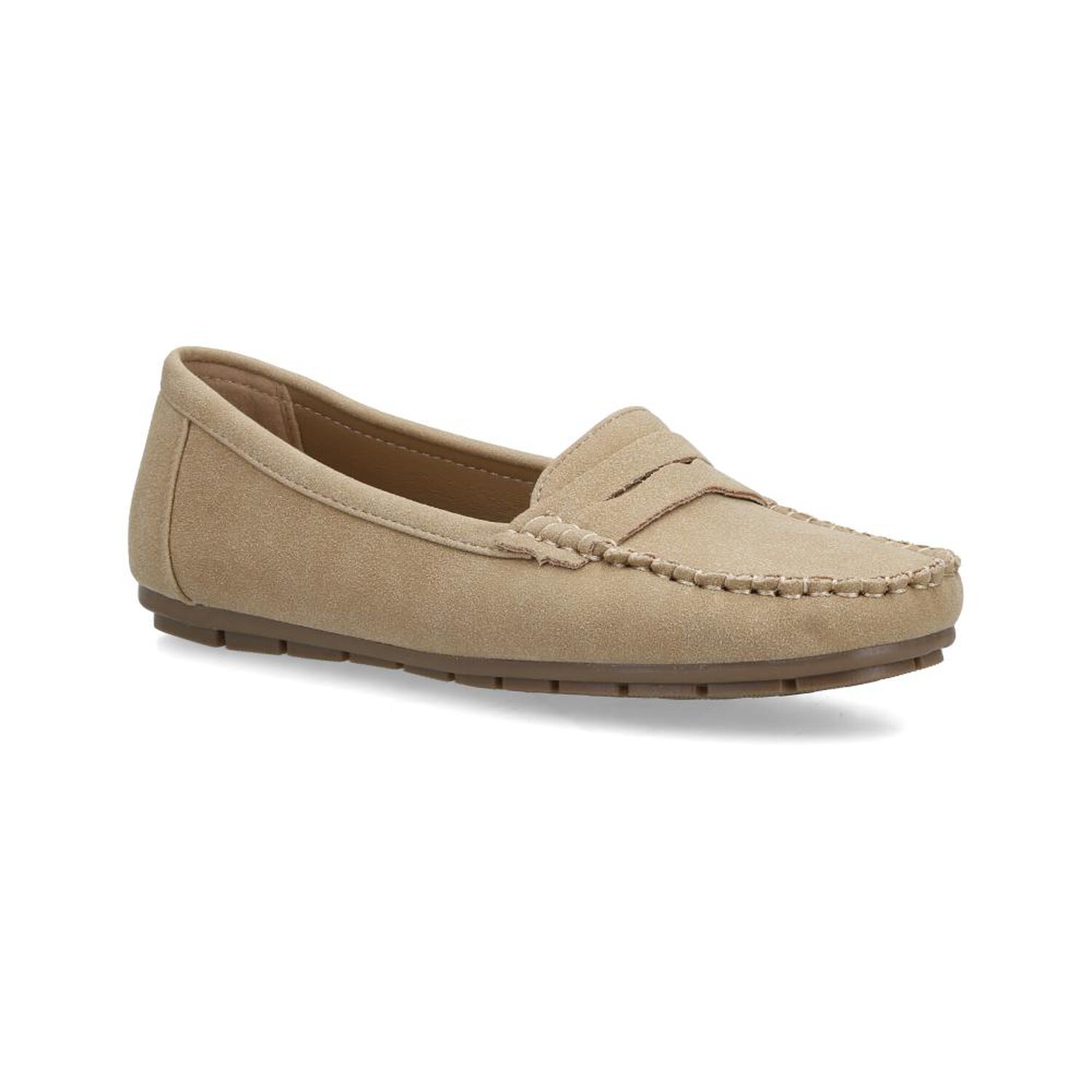 Mocas&iacute;n Mujer Lesage Camel image number 0.0