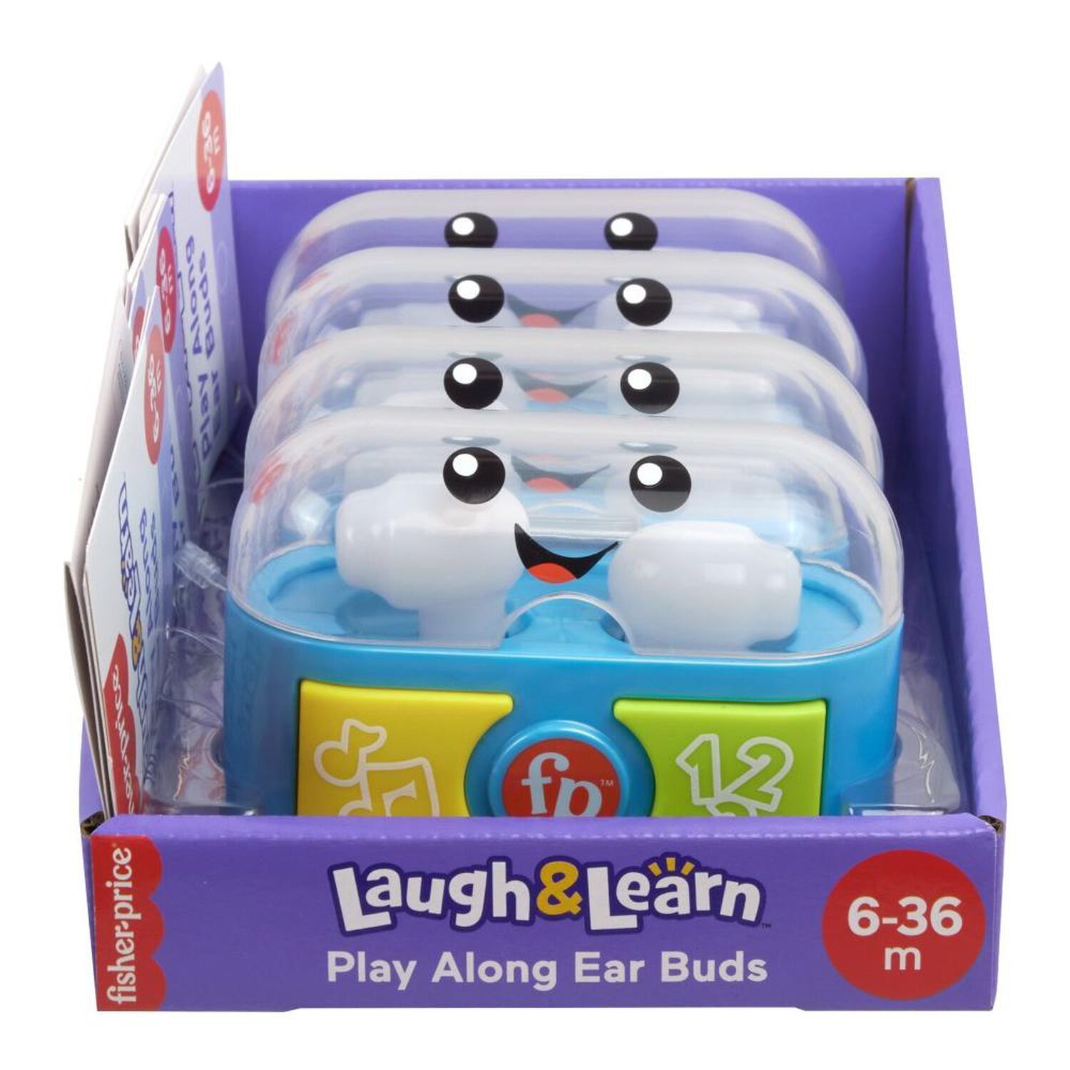 Juguete Para Bebe Fisher-price R&iacute;e Y Aprende Aud&iacute;fonos image number 5.0