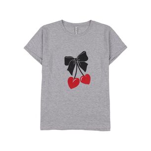 Polera Manga Corta Cuello Redondo Mujer Freedom