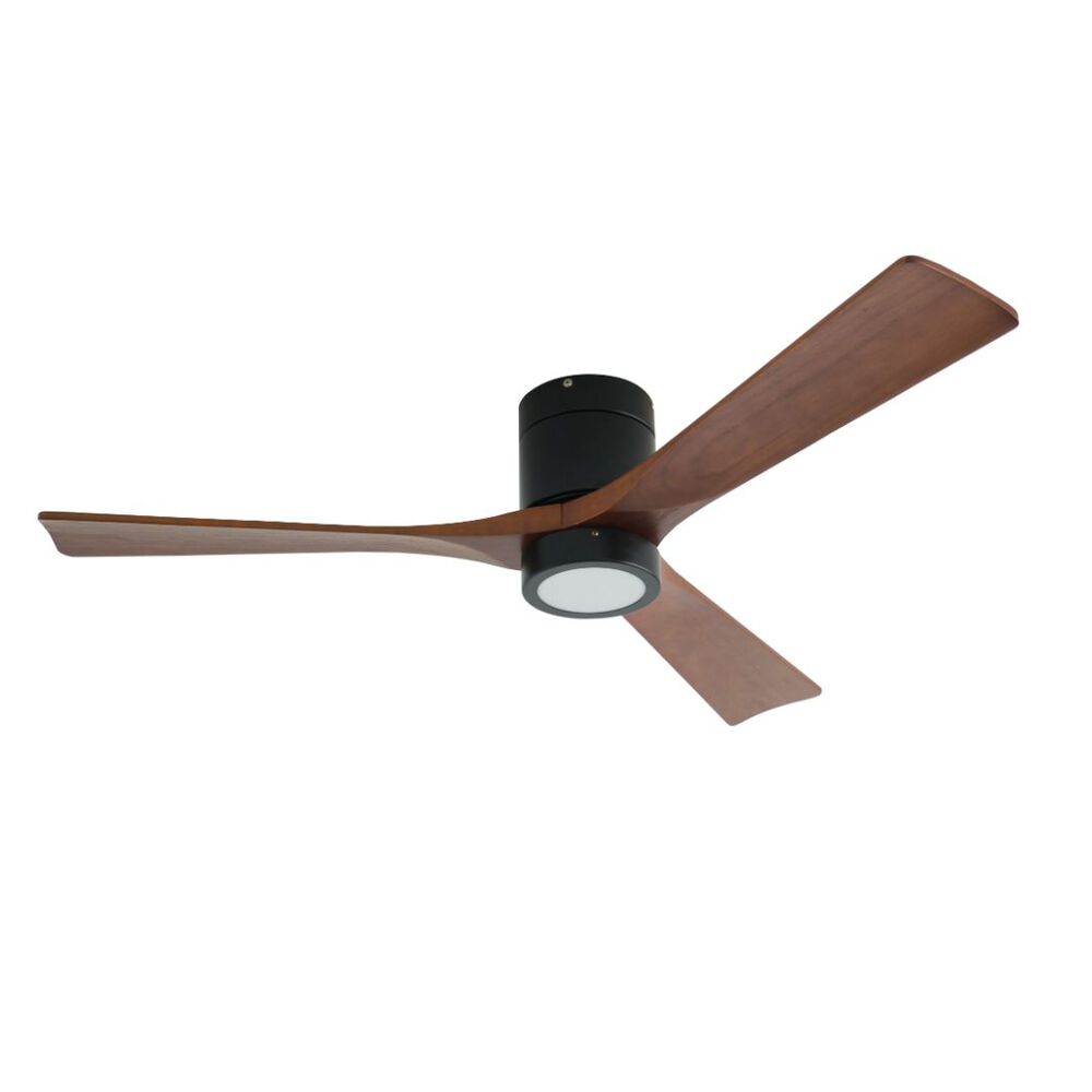 Ventilador De Techo Oslo Nogal Con Iluminaci&oacute;n Led 3 Colores 52 Primaterm image number 0.0