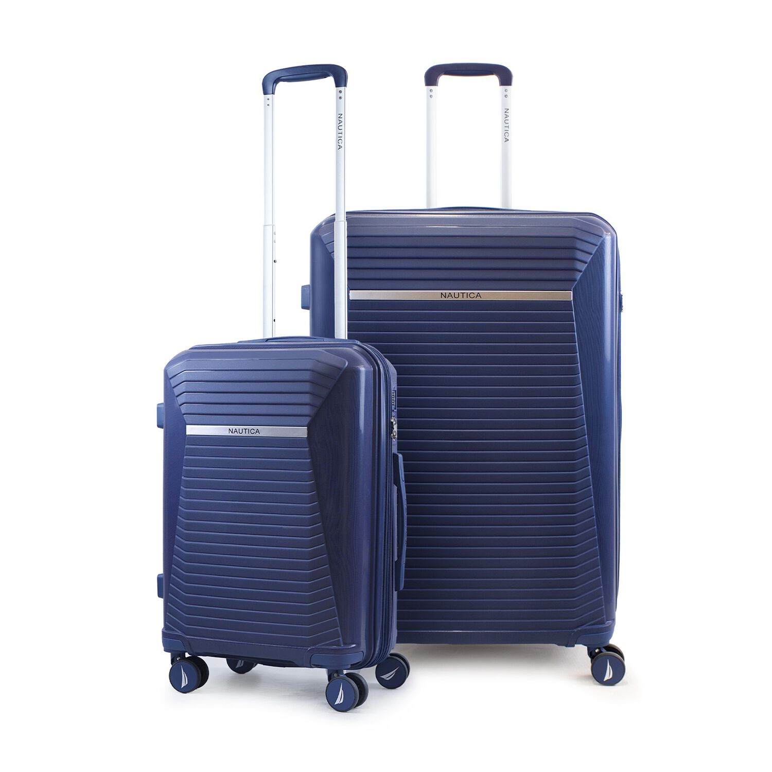 Pack 2 Maletas Nautica Niza Cabina 10kg Y Grande 23kg Azul image number 0.0