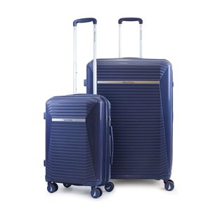 Pack 2 Maletas Nautica Niza Cabina 10kg Y Grande 23kg Azul