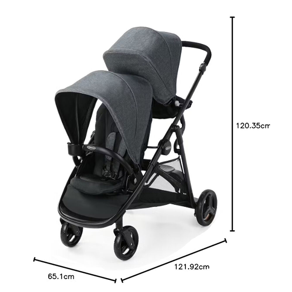 Coche De Paseo Doble Ready2grow 2.0 Stroller Rafa Graco image number 2.0