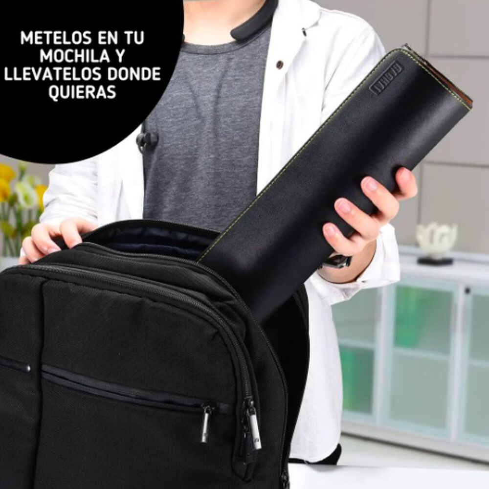 Set De 5 Cachos Cuero Pu Dados image number 3.0