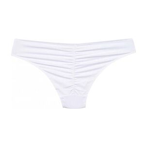 Calz&oacute;n Efecto Realce Microfibra Blanco 2rios