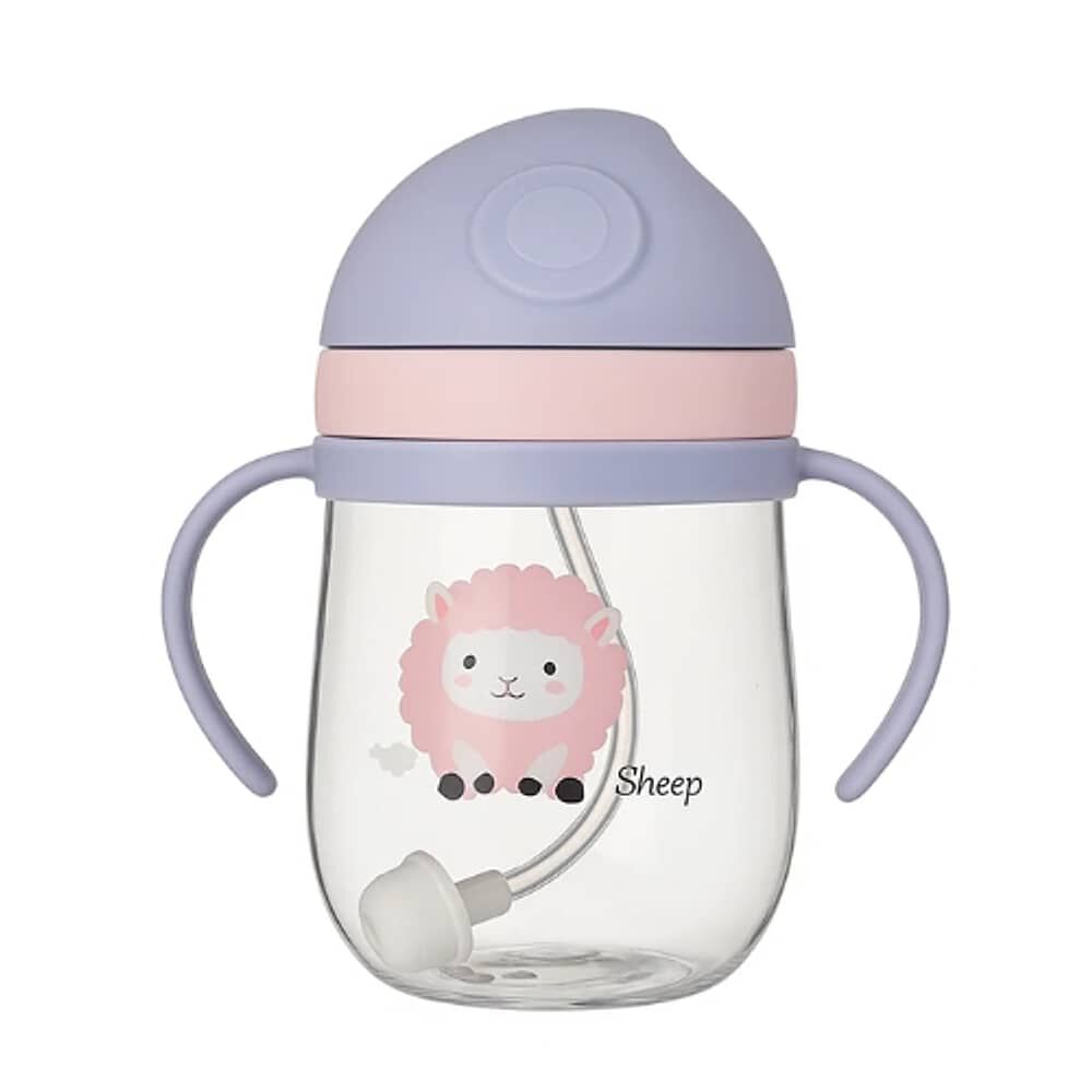 Vaso Antiderrame Con Asa Biber&oacute;n Entrenador Para Bebes 250ml image number 0.0