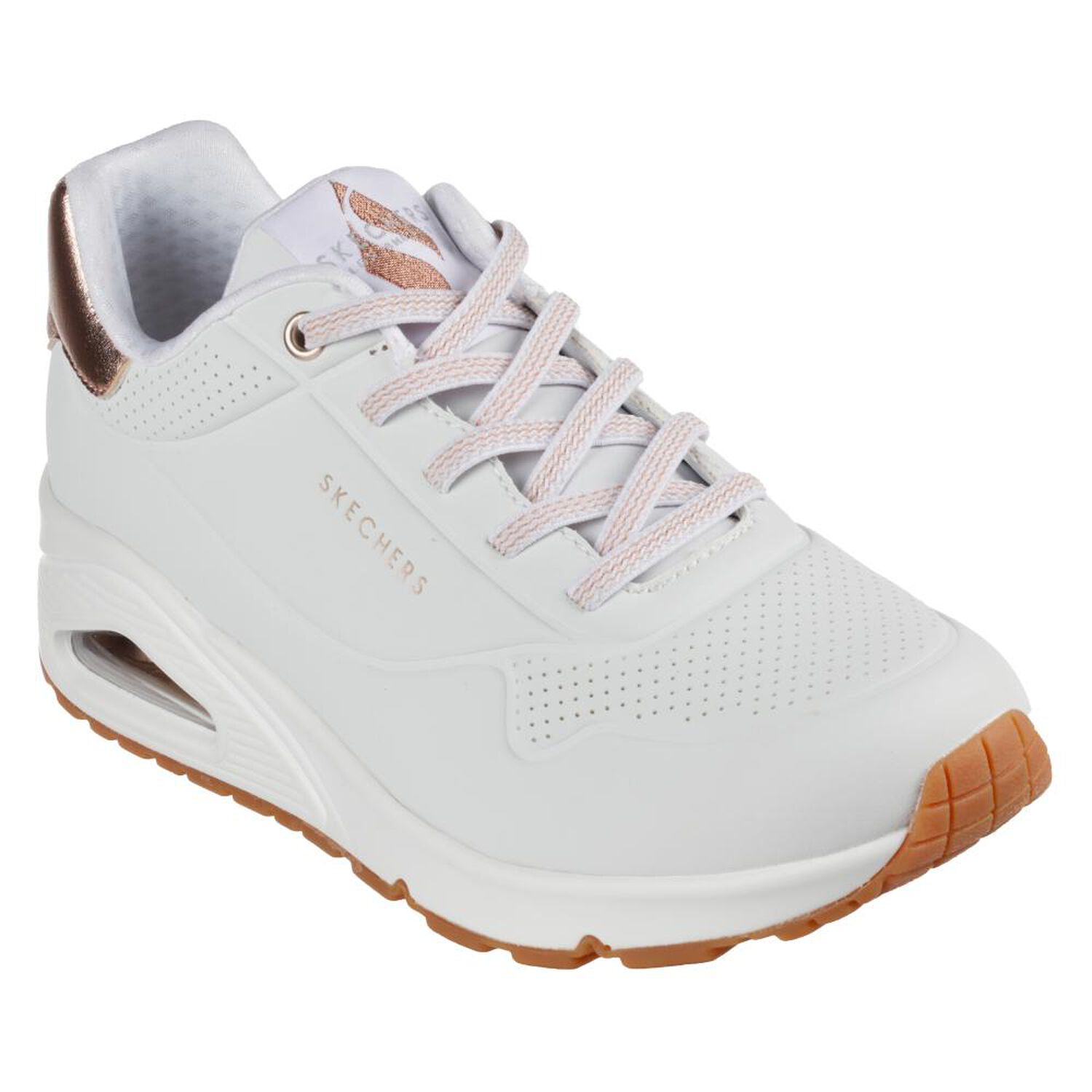 Zapatilla Urbana Mujer Skechers Uno Blanco image number 0.0