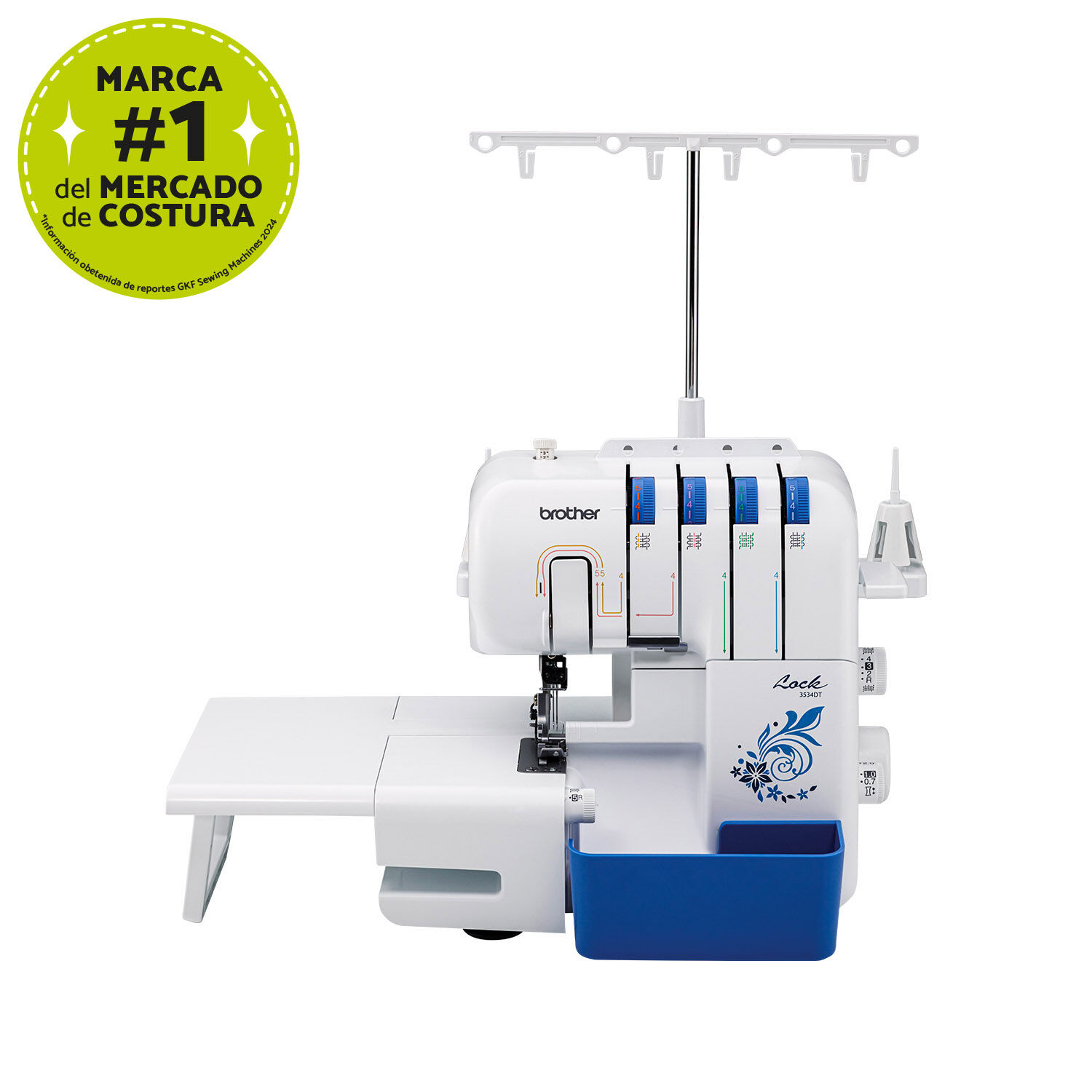 M&aacute;quina Overlock Brother 3534DT image number 0.0