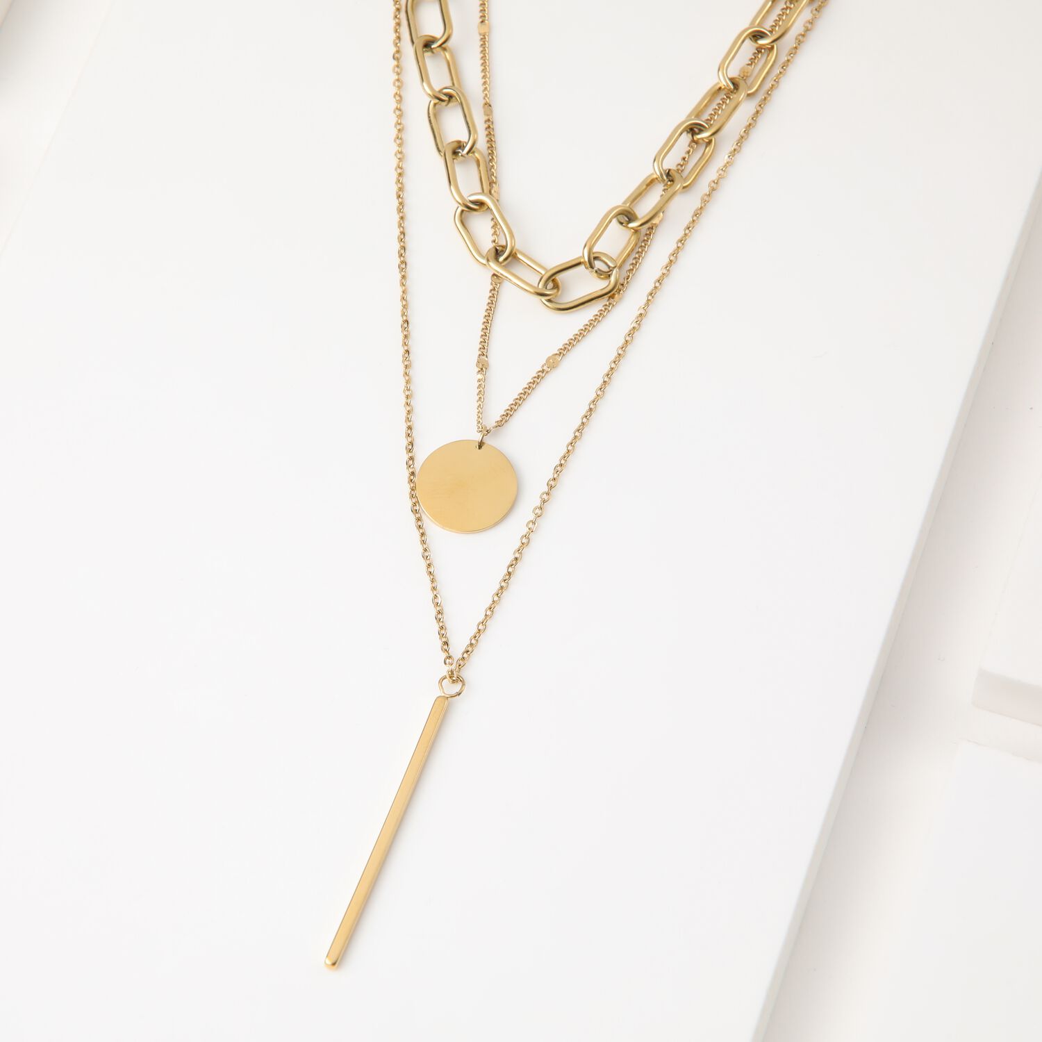 Collar 19v69 Italia Dorado Stne108 image number 0.0