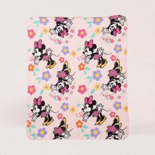Manta Polar 115x130 Cm Disney Minnie Flores