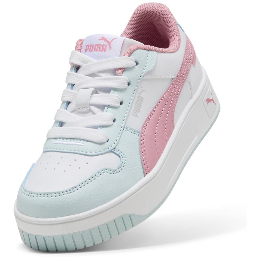 Zapatilla Urbana Unisex Puma Carina Street Ps White-poised Pink-sea Glass image number 4.0