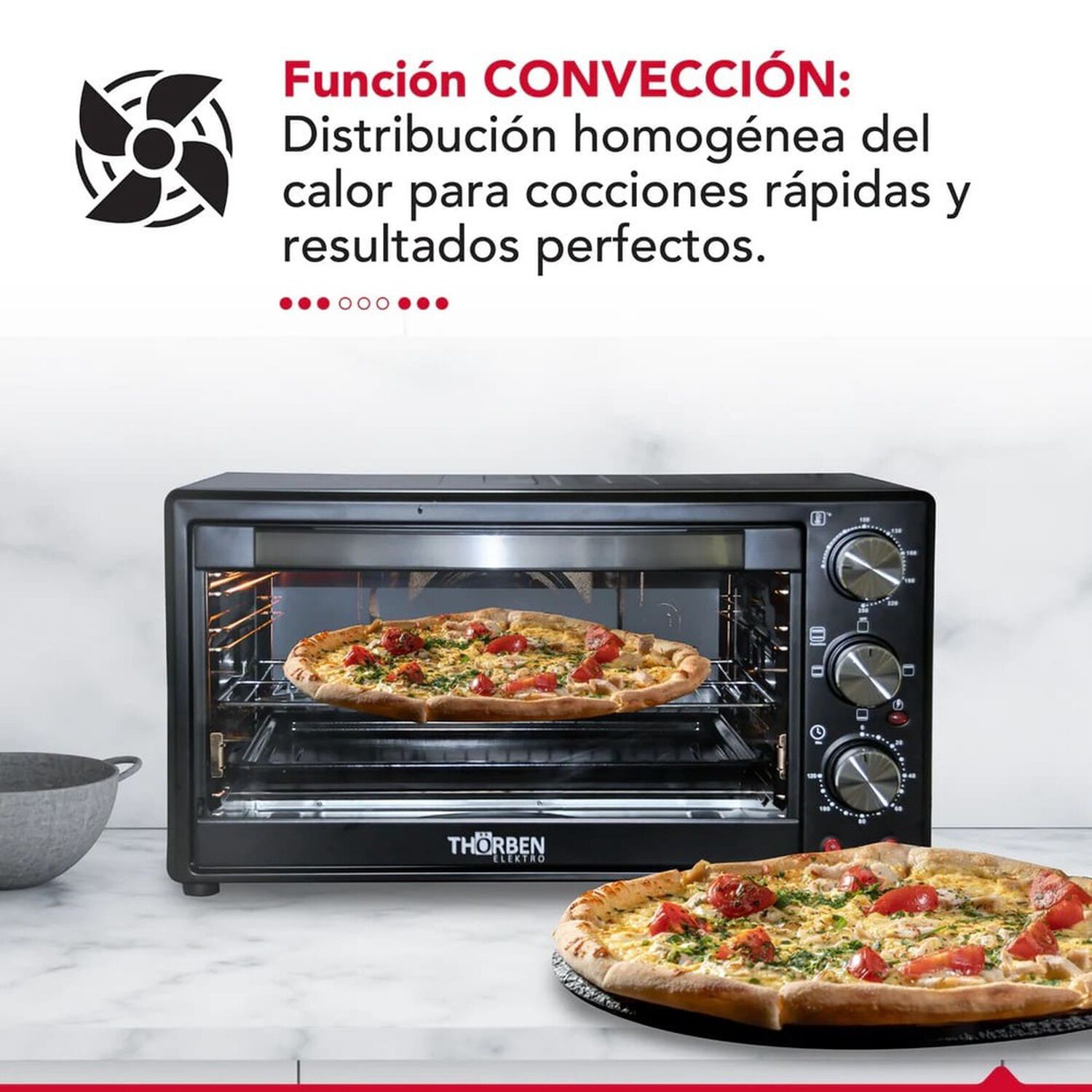 Horno El&eacute;ctrico 60 Litros 2200w Thor Magnum Oven 60 image number 5.0