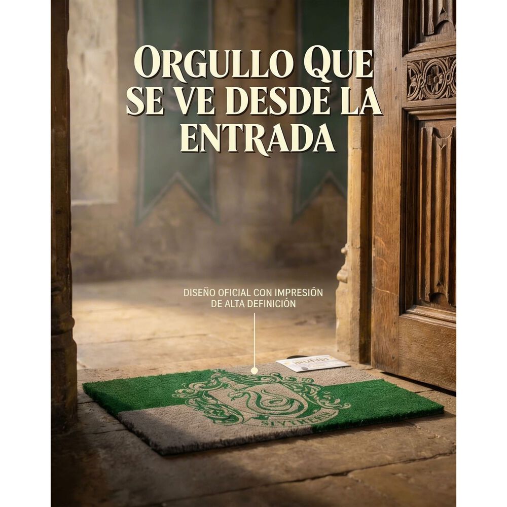 Alfombra Limpiapies Slytherin - Harry Potter image number 3.0