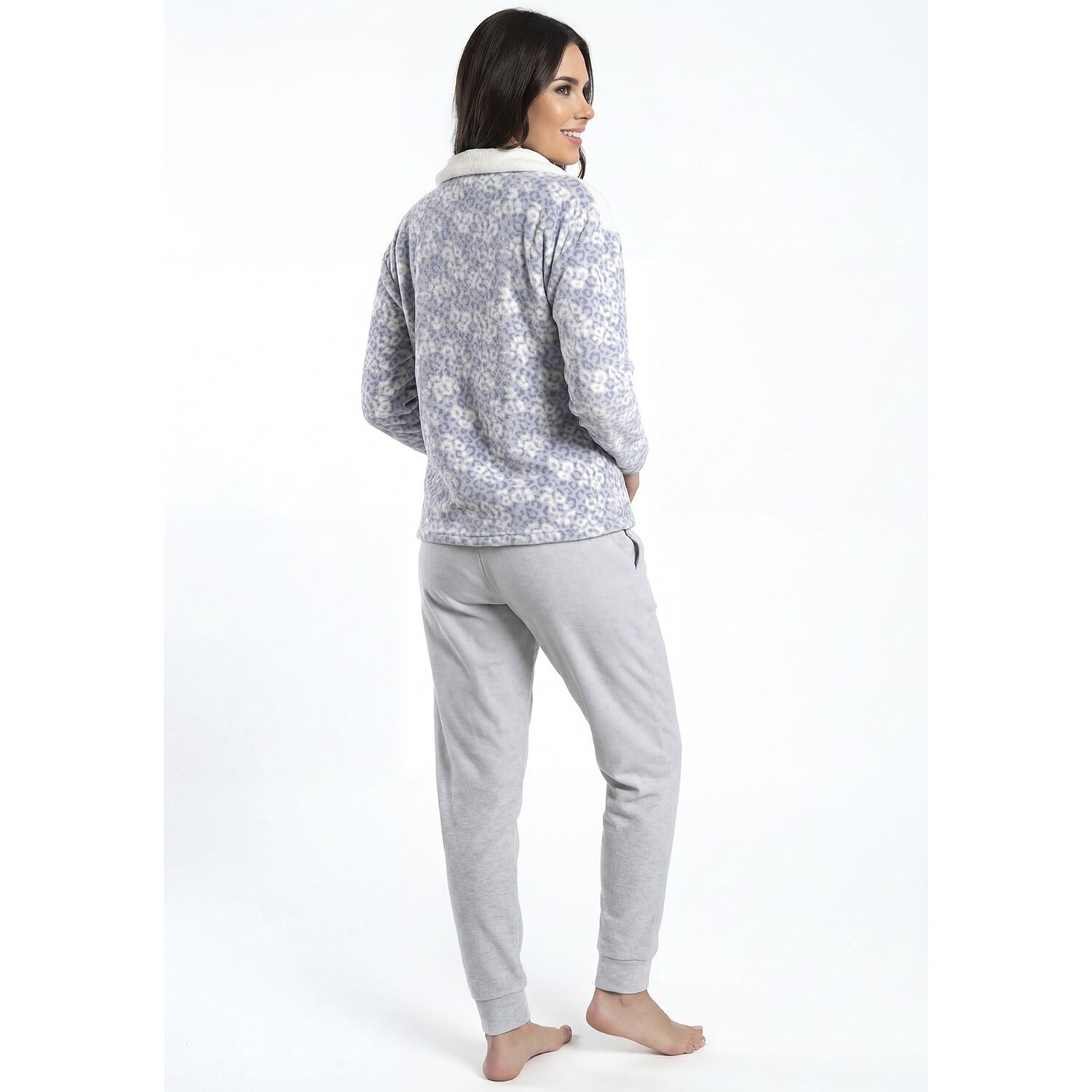 Pijama De Mujer Coral Fleece 60.1621m-azu image number 1.0