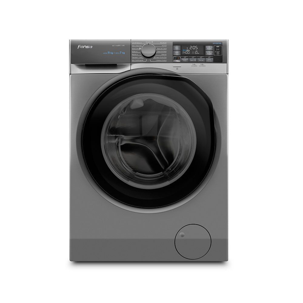 Lavadora Secadora Fensa 11kg Lavado Inteligente 11wd Gris image number 0.0