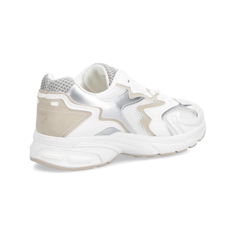 Zapatilla Urbana Mujer Freedom White image number 3.0