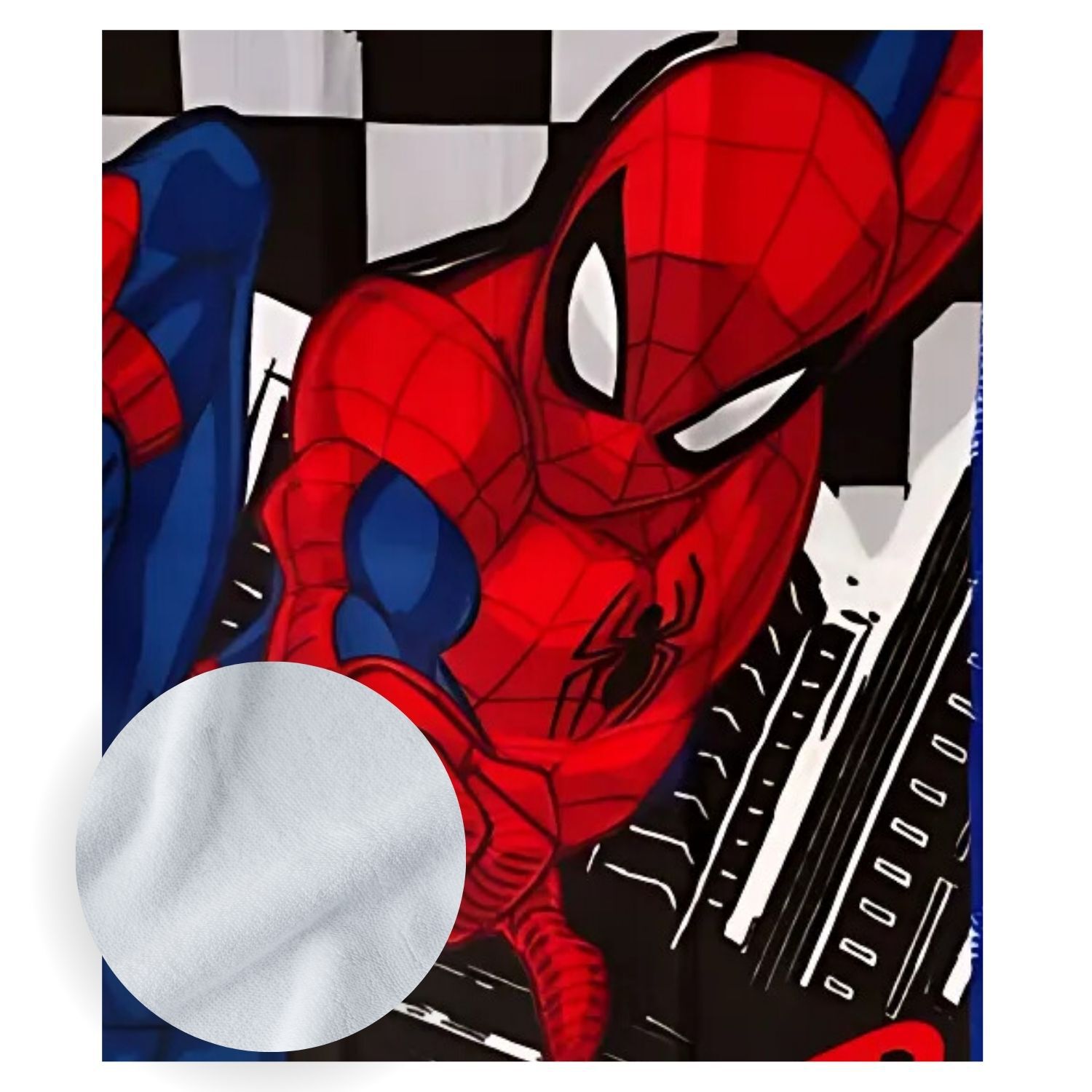 Toalla De 30x50cm Dibujo Animado Superheroe Aracnido Multiuso image number 1.0