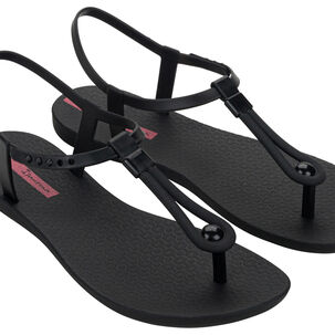 Sandalia Mujer Negro Class Slim Ipanema