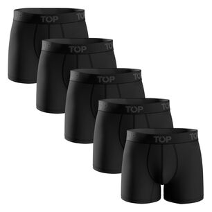Pack 5 B&oacute;xer Medio Algod&oacute;n Top