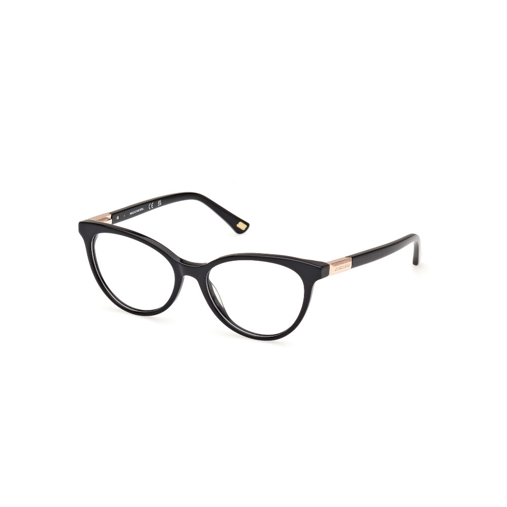Lentes Ópticos Negro Brillante Skechers image number 1.0