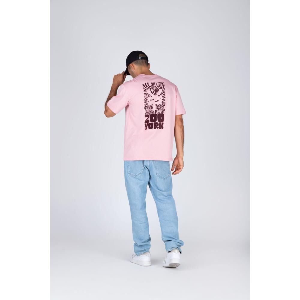 Polera Lisa Manga Corta Cuello Redondo Hombre Zoo York image number 2.0