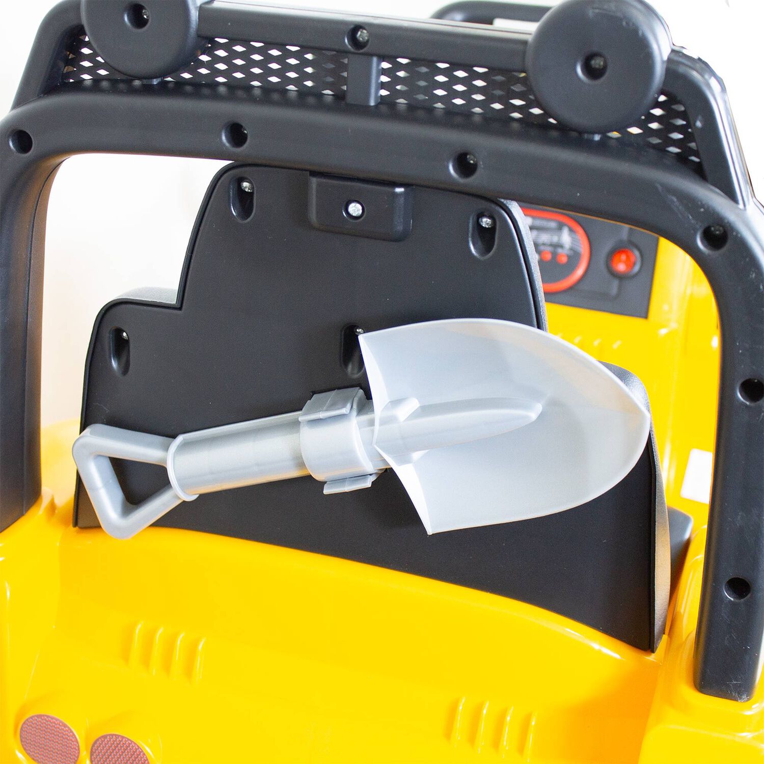 Cami&oacute;n El&eacute;ctrico Excavadora Loader Infantil Amarillo image number 3.0