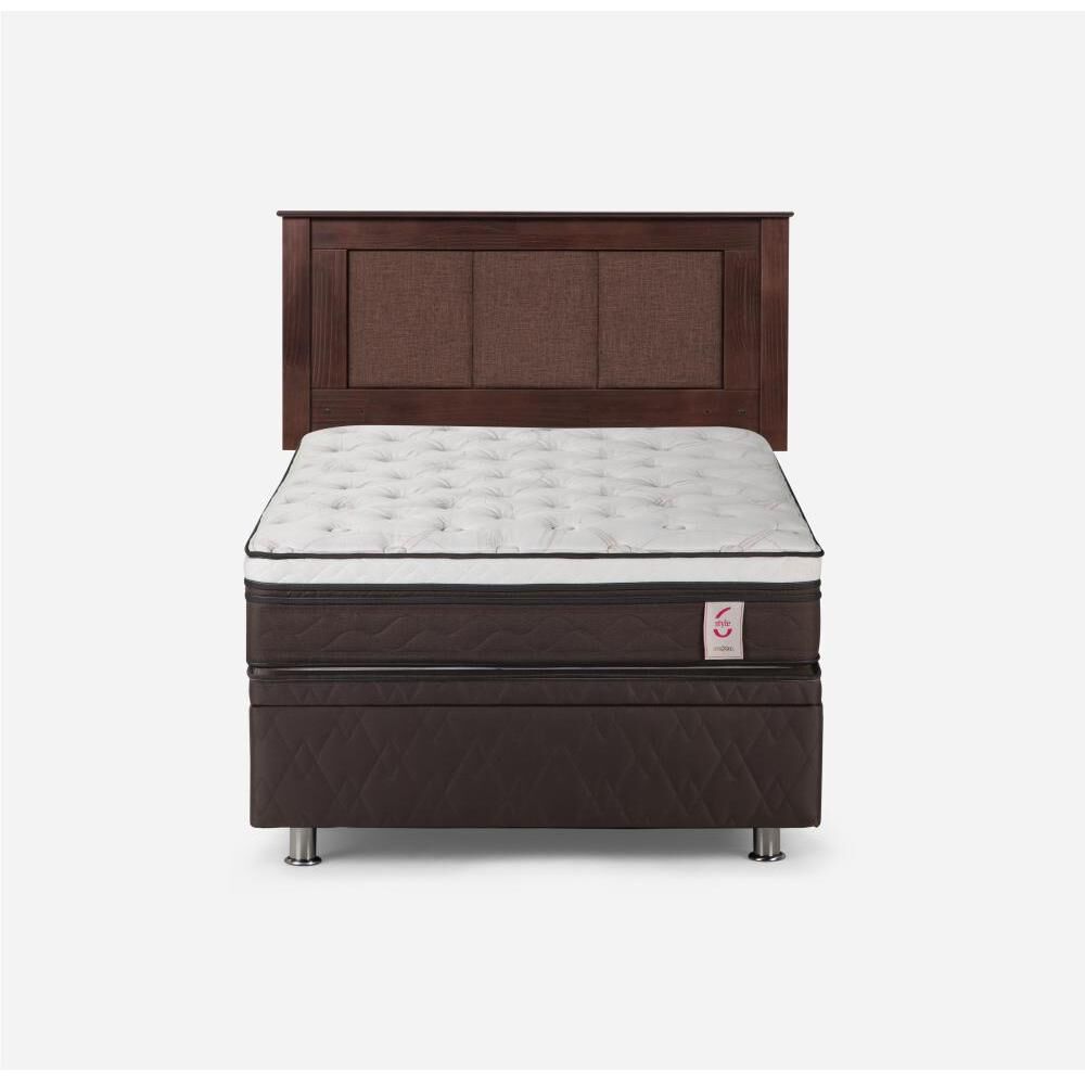 Cama Ba&uacute;l Rosen New Style 6 / 1 Plaza / Base Normal + Respaldo image number 0.0