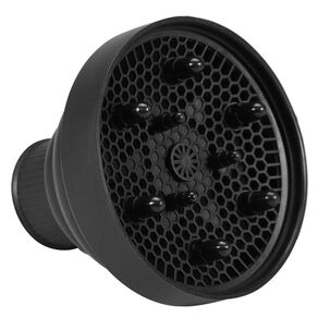 Difusor Para Secador De Cabello De Silicona Plegable Negro