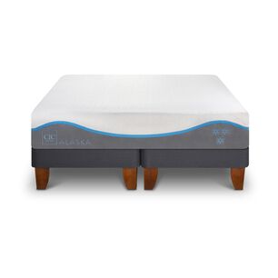 Cama Europea Cic Alaska / King / Base Dividida