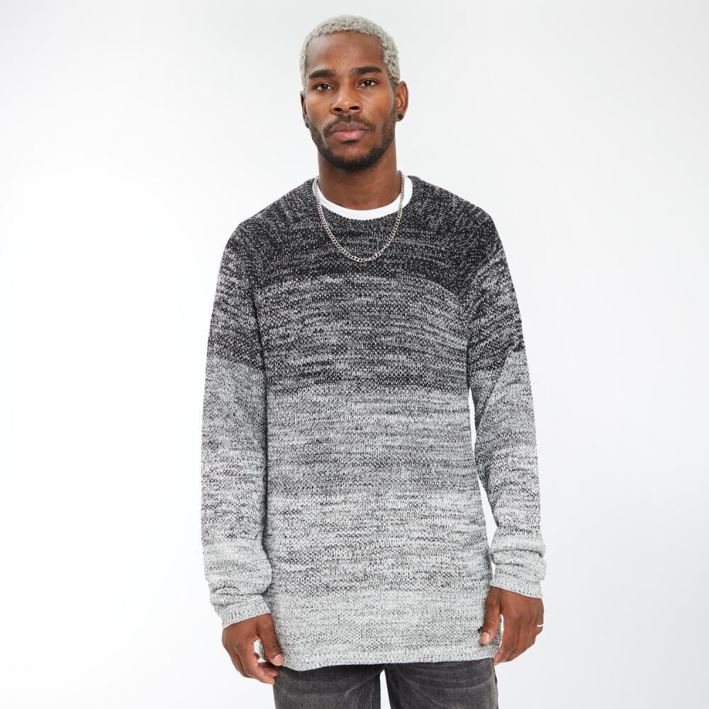 Sweater Slim Manga Larga Cuello Redondo Hombre Rolly Go image number 0.0