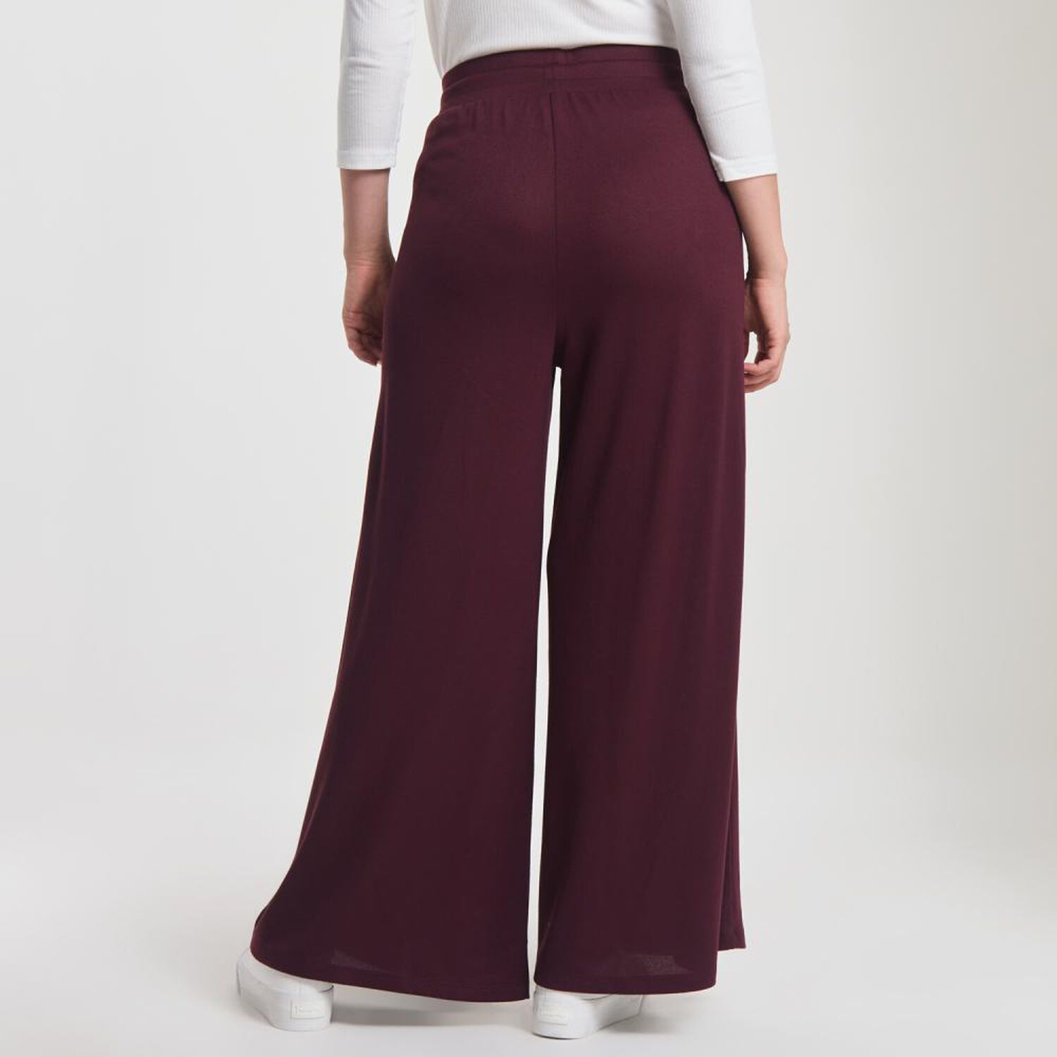 Pantal&oacute;n Tiro Medio Cullote Palazzo Mujer Sexy Large image number 3.0