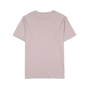 Polera Lisa Manga Corta Cuello Redondo Hombre Az Black