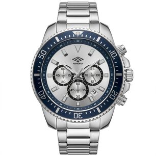 Reloj An&aacute;logo Hombre Umbro Plus Plateado Umbp-1500-104