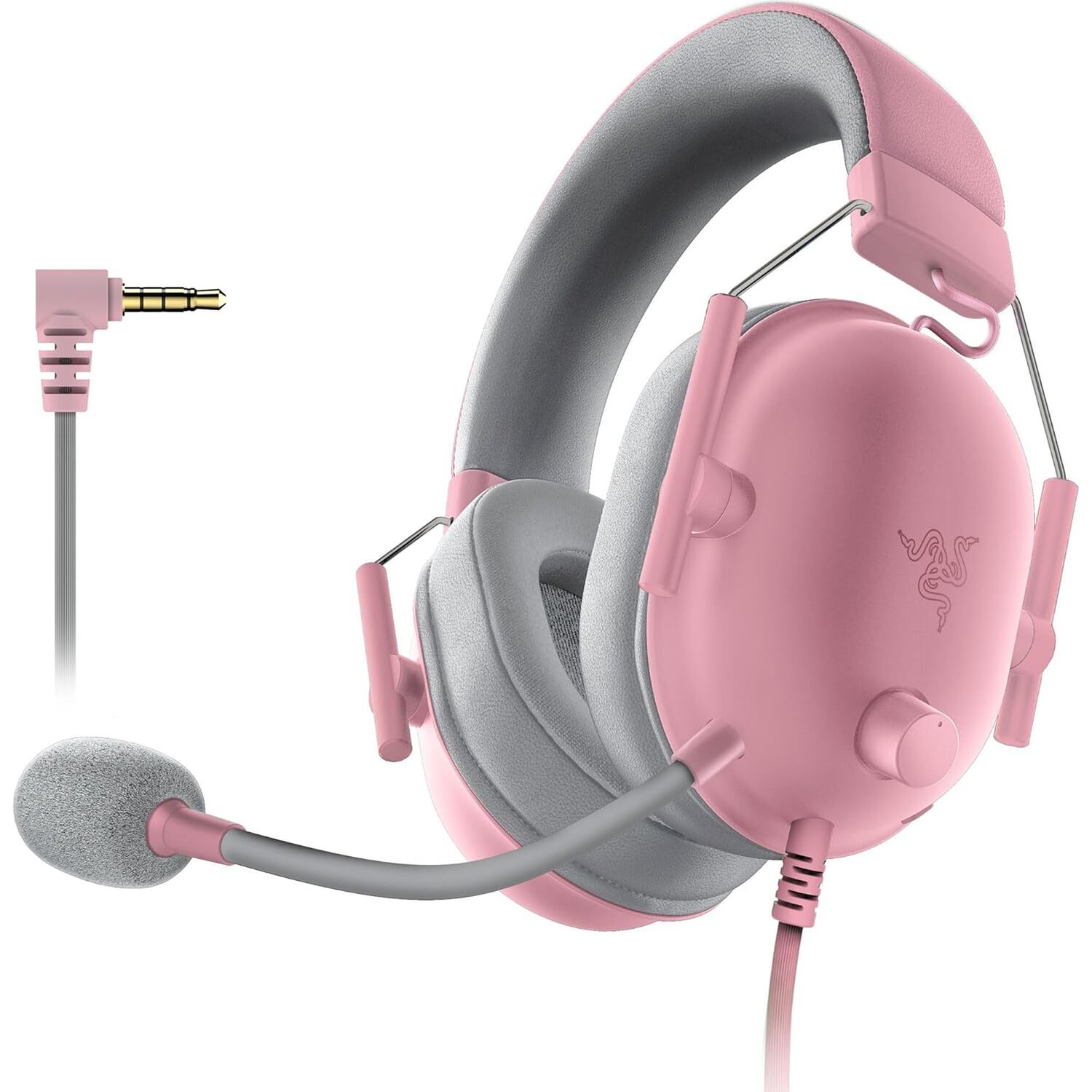 Aud&iacute;fonos Razer Blackshark V2 X Rosa Quartz Multiplataforma image number 2.0