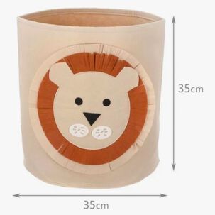 Cesto De Ropa Juguetes Infantil Animales Material Resistente