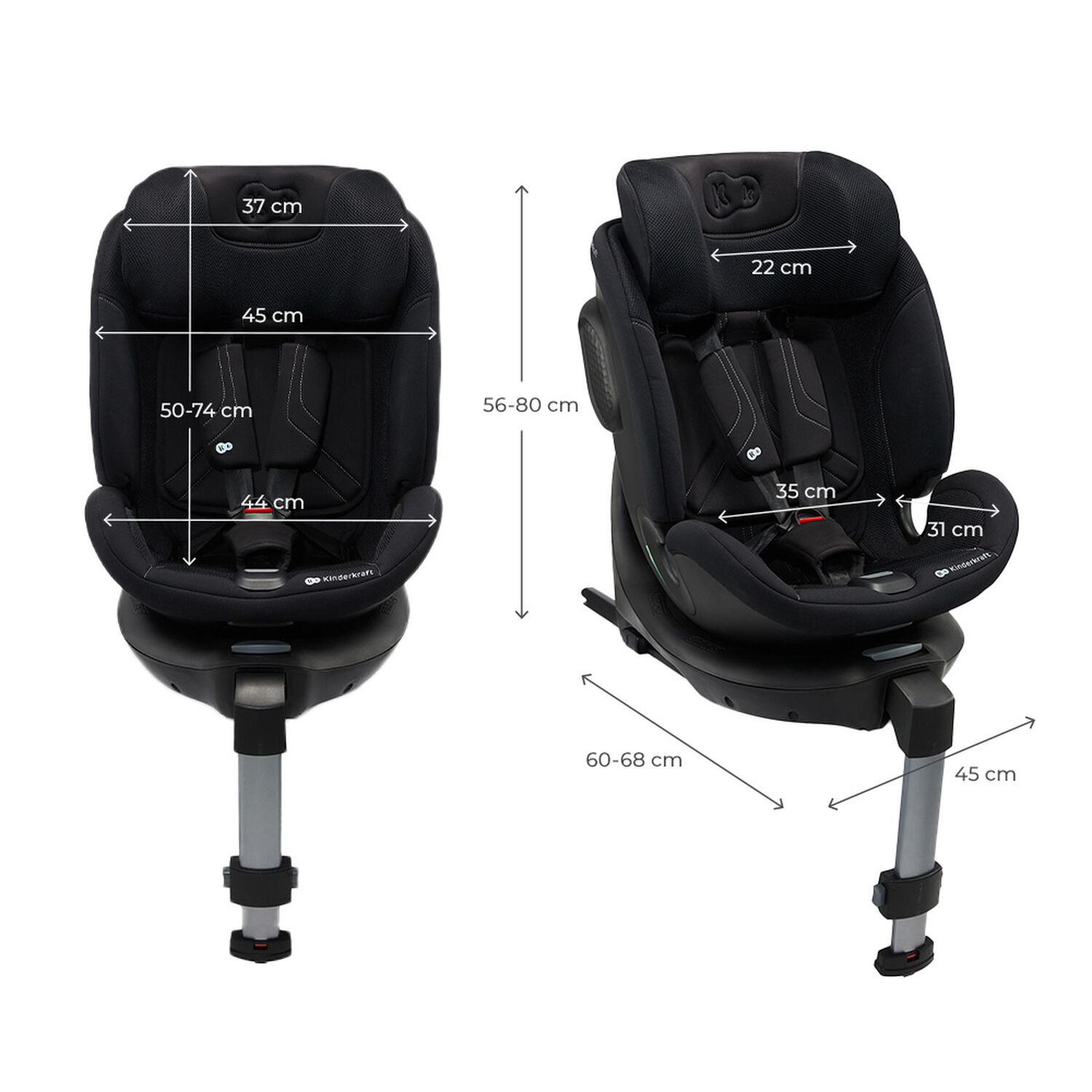 Silla De Auto Convertible Xrider 2 I-size Negro image number 7.0
