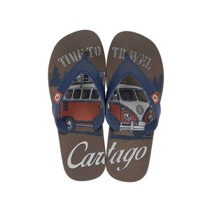 Sandalia Hombre Caf&eacute; Dakar Ad Cartago