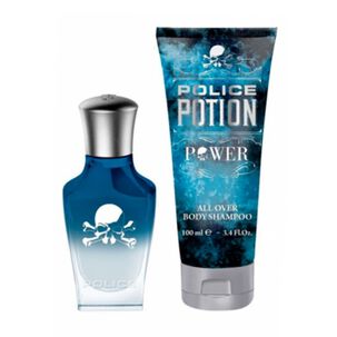 Police Potion Power For Men Edp 30 Ml + Body Shampoo 100 Ml