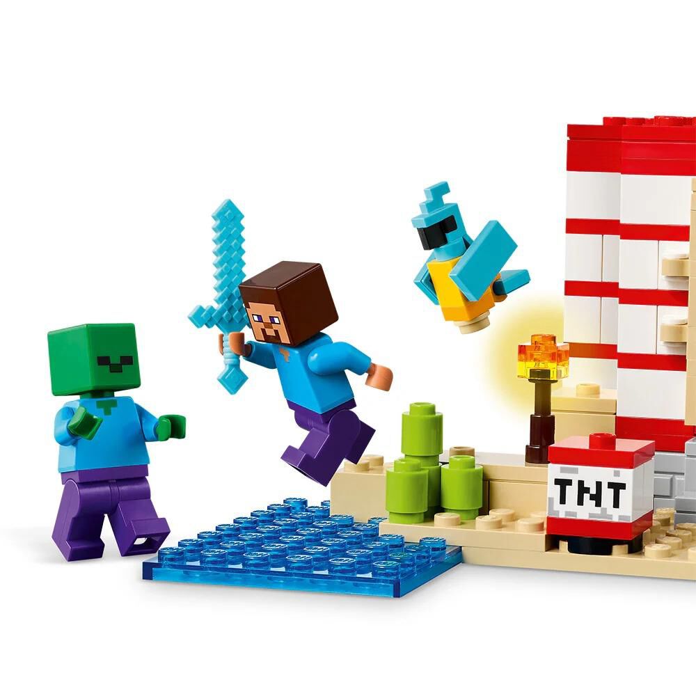 Lego Minecraft - La Casa-dinamita De La Selva - 21275 image number 2.0