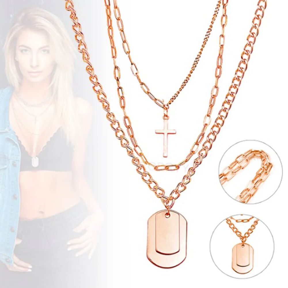 Cadena Acero 3 En 2 Dorado image number 0.0