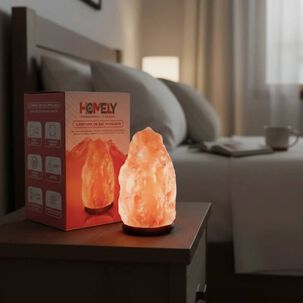 L&aacute;mpara De Sal Himalaya Roca Intensidad Regulable