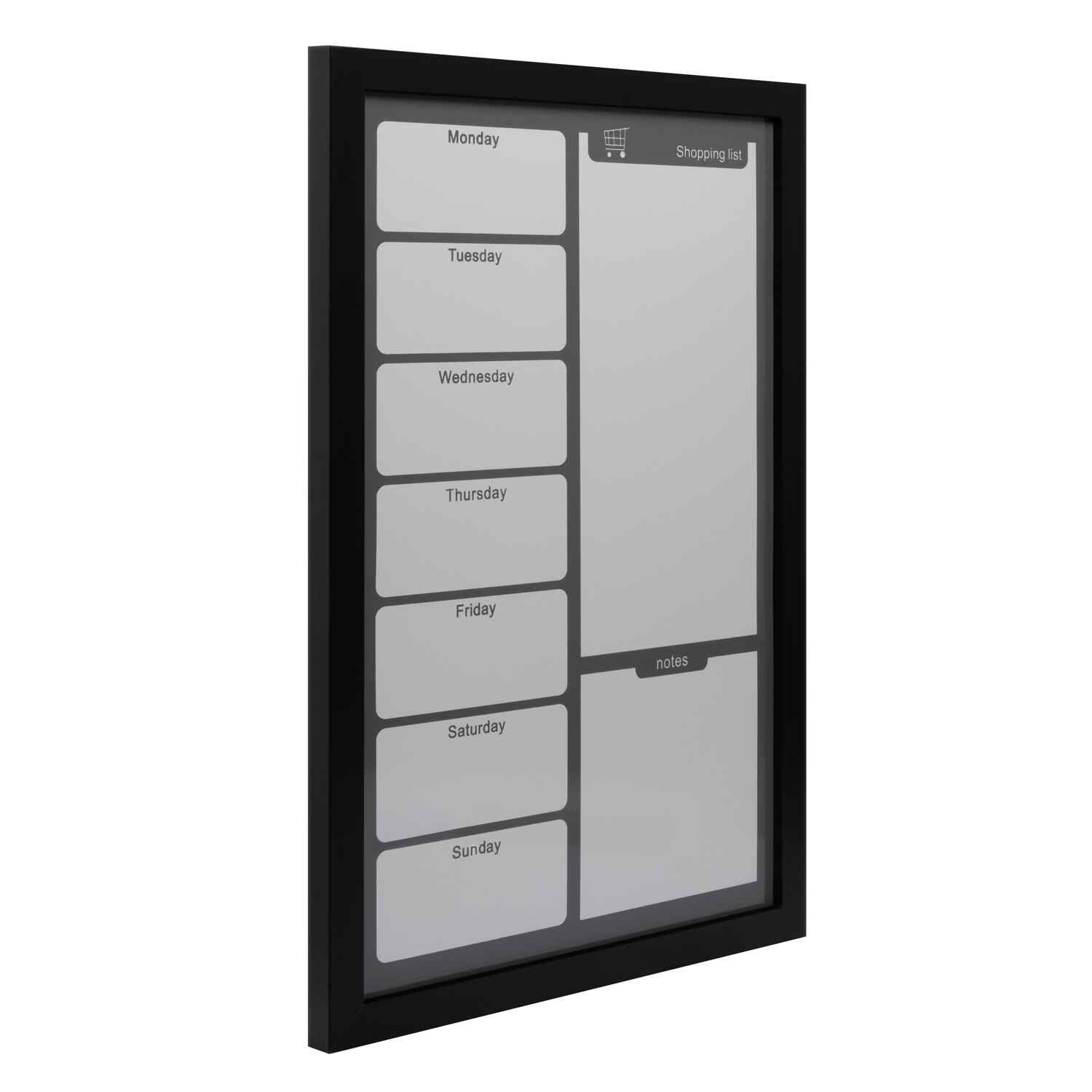 Pizarra Pl&aacute;stica Negro 37x54 Vgo image number 1.0