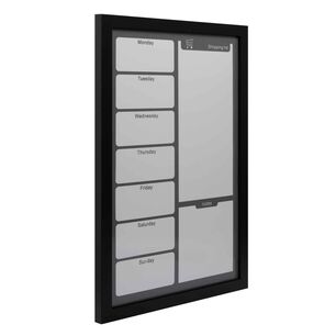 Pizarra Pl&aacute;stica Negro 37x54 Vgo